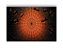 Fundo Fotográfico 2,20 x 1,50 - Halloween Alaranjado com Teias de Aranha 015 - Imagem 1