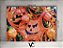 Fundo Fotográfico 2,20 x 1,50 - Halloween Enfeites de Abóboras 042 - Imagem 2
