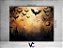 Fundo Fotográfico 1,55 x 1,20 -  Halloween Morcegos Voando 071 - Imagem 2