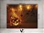 Fundo Fotográfico 1,55 x 1,20 - Halloween Abóbora Efeito Iluminada 026 - Imagem 2