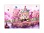 Fundo Fotográfico 2,20 x 1,50 - Jardim Encantado Árvores Rosa 003 - Imagem 1