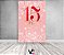 Painel De Festa Vertical 1,50 x 2,20 - 15 Anos Vermelho Efeito Glitter 209 - Imagem 2