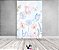 Painel De Festa Vertical 1,50 x 2,20 - Borboletas Azul e Rosa Aquarela 054 - Imagem 2