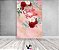 Painel De Festa Vertical 1,50 x 2,20 - Chá de Panela Efeito Mármore Floral 021 - Imagem 2