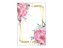 Painel De Festa Vertical 1,50 x 2,20 - Floral Rosa Com Arco Dourado 141 - Imagem 1