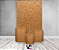 Painel De Festa Vertical 1,50 x 2,20 + Trio De Capas Cilindro - Efeito Glitter Dourado Escuro 096 - Imagem 2