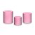 Trio De Capas De Cilindro - Efeito Glitter Rosa 102 - Imagem 1
