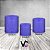 Trio De Capas De Cilindro - Efeito Glitter Roxo 105 - Imagem 2