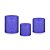 Trio De Capas De Cilindro - Efeito Glitter Roxo 105 - Imagem 1