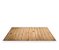 Painel De Festa Tapete Em Lona 2,50x1,35 - Efeito Ripas de Madeira Bege Natural 026 - Imagem 1