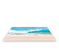 Painel De Festa Tapete Em Lona 2,50x1,35 - Praia Ondas Fortes 024 - Imagem 1