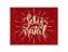 Painel de Festa Horizontal 1,55 X 1,20 - Feliz Natal Efeito Glitter Vermelho 010 - Imagem 1