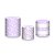 Trio De Capas De Cilindro - Margaridas Fundo Lilás 093 - Imagem 1