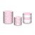 Trio De Capas De Cilindro - Margaridas Fundo Rosa Suave 094 - Imagem 1