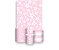 Painel De Festa Vertical 1,50 x 2,20 + Trio De Capas Cilindro - Margaridas Fundo Rosa Suave 119 - Imagem 1