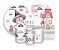 Kit 2 Painéis De Festa + Trio De Capas Cilindro - Halloween Bruxinha Cute 016 - Imagem 1