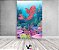 Painel De Festa Vertical 1,50 x 2,20 - Silhueta Sereia Efeito Glitter 017 - Imagem 2