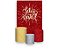 Painel De Festa Vertical 1,50 x 2,20 + Trio De Capas Cilindro - Feliz Natal Efeito Glitter Vermelho 049 - Imagem 1