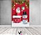 Painel De Festa Vertical Interativo 1,50x2,20 - Natal Papai Noel e Boneco de Neve 057 - Imagem 2