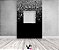 Painel De Festa Vertical Interativo 1,50x2,20 - Formatura Preto Efeito Glitter Prateado 035 - Imagem 2