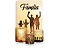 Painel De Festa Vertical 1,50 x 2,20 + Trio De Capas Cilindro - Família Silhuetas Dourado 101 - Imagem 1