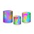 Trio De Capas De Cilindro - Cores Vibrantes Efeito Neon 020 - Imagem 1