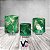 Trio De Capas De Cilindro - Efeito Mármore Verde Flor 096 - Imagem 3
