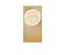 Painel De Festa Vertical 1,00 x 2,00 - Reveillon Bege e Dourado 017 - Imagem 1