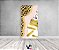 Painel De Festa Vertical 1,00 x 2,00 - Safari Estampa Animais Print Gold 042 - Imagem 2