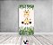Painel De Festa Vertical 1,00 x 2,00 - Safari Girafinha com Folhas 058 - Imagem 2