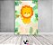 Painel De Festa Vertical 1,50 x 2,20 - Leãozinho Bege e Verde 105 - Imagem 2
