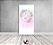 Painel De Festa Vertical 1,00 x 2,00 - Borboletas Frame Floral Aquarela 020 - Imagem 2