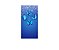 Painel De Festa Vertical 1,00 x 2,00 - Borboletas com Efeito Glitter Azul 053 - Imagem 1