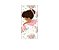 Painel De Festa Vertical 1,00 x 2,00 - Bailarina Floral Alongando 029 - Imagem 1