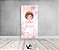Painel De Festa Vertical 1,00 x 2,00 - Batizado Anjinha Cute Floral 027 - Imagem 2