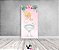 Painel De Festa Vertical 1,00 x 2,00 - Batizado Anja Cute Rosa 034 - Imagem 2