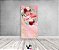 Painel De Festa Vertical 1,00 x 2,00 - Chá de Casa Nova Efeito Mármore Floral 019 - Imagem 2