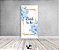 Painel De Festa Vertical 1,00 x 2,00 - Bride To Be Floral Azul 007 - Imagem 2