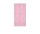Painel De Festa Vertical 1,00 x 2,00 - Efeito Textura Tricô Rosa 013 - Imagem 1