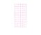 Painel De Festa Vertical 1,00 x 2,00 - Estampa Grid Quadriculado Rosa Claro 076 - Imagem 1