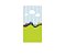 Painel De Festa Vertical 1,00 x 2,00 - Carrinho Cute Verde 017 - Imagem 1