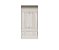 Painel De Festa Vertical 1,00 x 2,00 - Parede Boiserie Branco 002 - Imagem 1