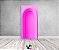 Painel De Festa Vertical 1,00 x 2,00 - Parede Arco Portal Curvas Finas Pink 031 - Imagem 2
