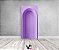 Painel De Festa Vertical 1,00 x 2,00 - Parede Arco Portal Curvas Finas Roxo 034 - Imagem 2