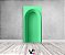 Painel De Festa Vertical 1,00 x 2,00 - Parede Arco Portal Curvas Finas Verde 035 - Imagem 2