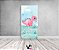 Painel De Festa Vertical 1,00 x 2,00 - Dinossauro Rosa com Folhagens 004 - Imagem 2