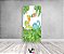 Painel De Festa Vertical 1,00 x 2,00 - Dinossauros Folhagens Roar 021 - Imagem 2