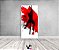 Painel De Festa Vertical 1,00 x 2,00 - Silhueta Crossfit Vermelho 013 - Imagem 2