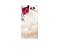 Painel De Festa Vertical 1,00 x 2,00 - Flores Rosas com Efeito Glitter 020 - Imagem 1