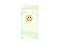 Painel De Festa Vertical 1,00 x 2,00 - Flor Sorridente Verde Suave 085 - Imagem 1